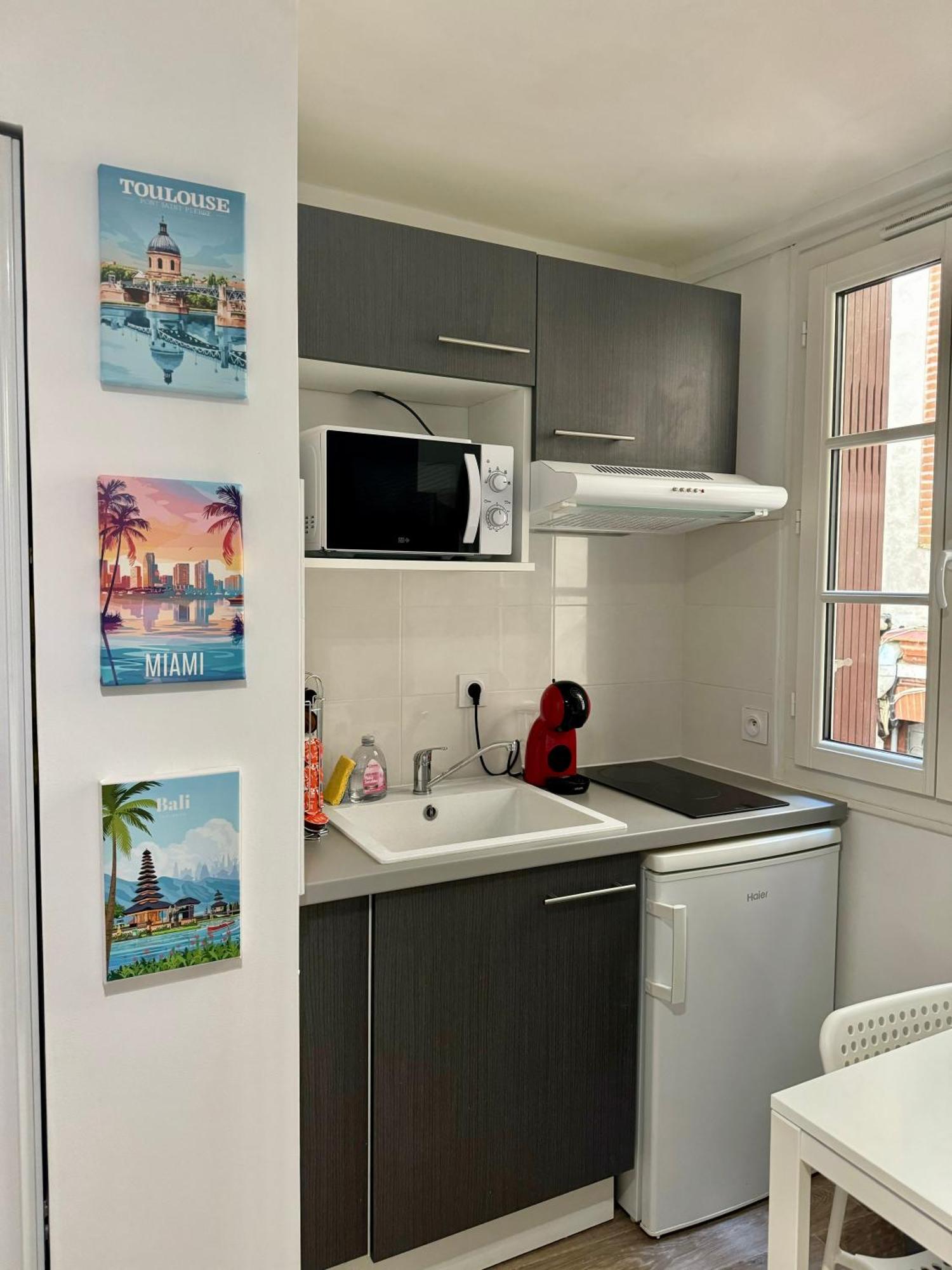 Studio Cozy Au Coeur Des Carmes Toulouse Luaran gambar